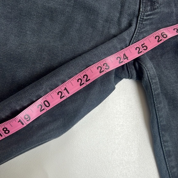 MOTHER The Insider Crop Step Fray Faded Black - Picture 11 of 13